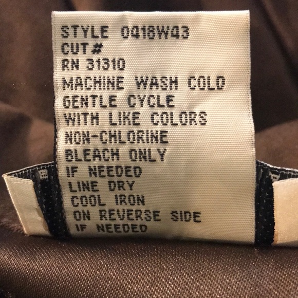 AGB Byer California Brown Jacket Size 13 - Picture 8 of 8